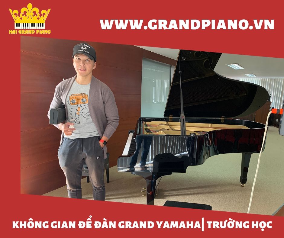 Không Gian Để Đàn Grand Piano Yamaha G5E Biểu Diễn | Quận 2 