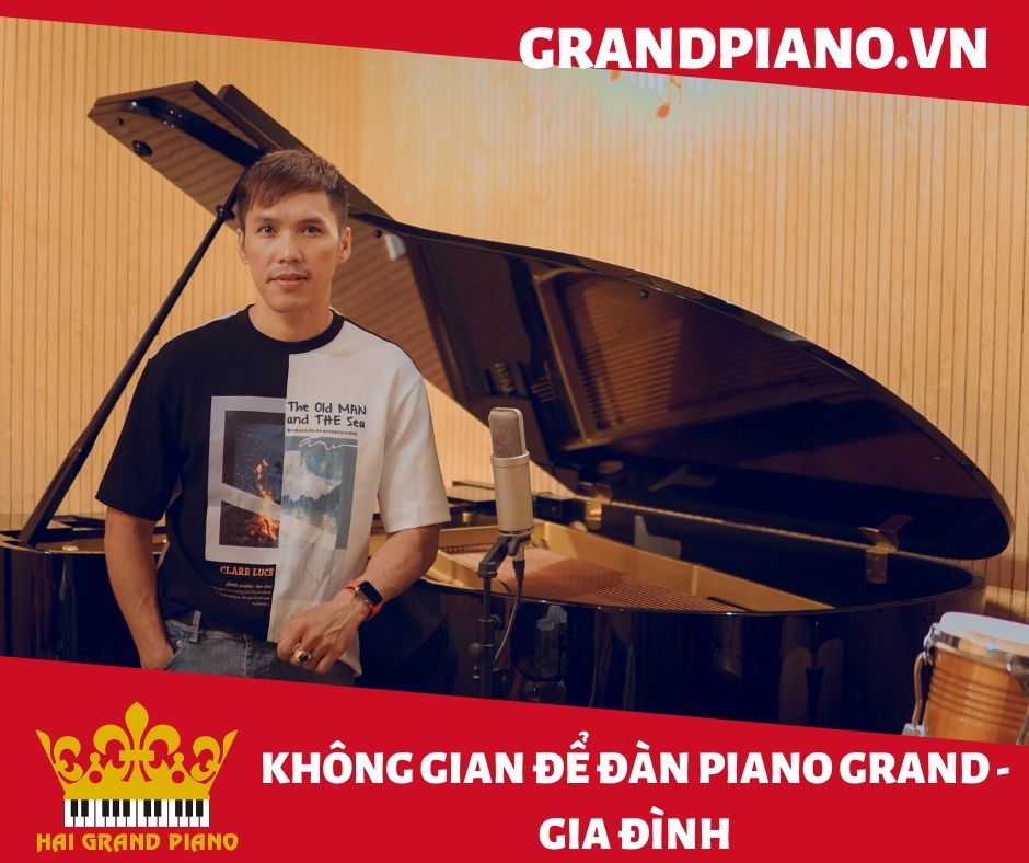 KHÔNG GIAN ĐỂ ĐÀN GRAND PIANO | QUẬN 4 | GIA ĐÌNH 