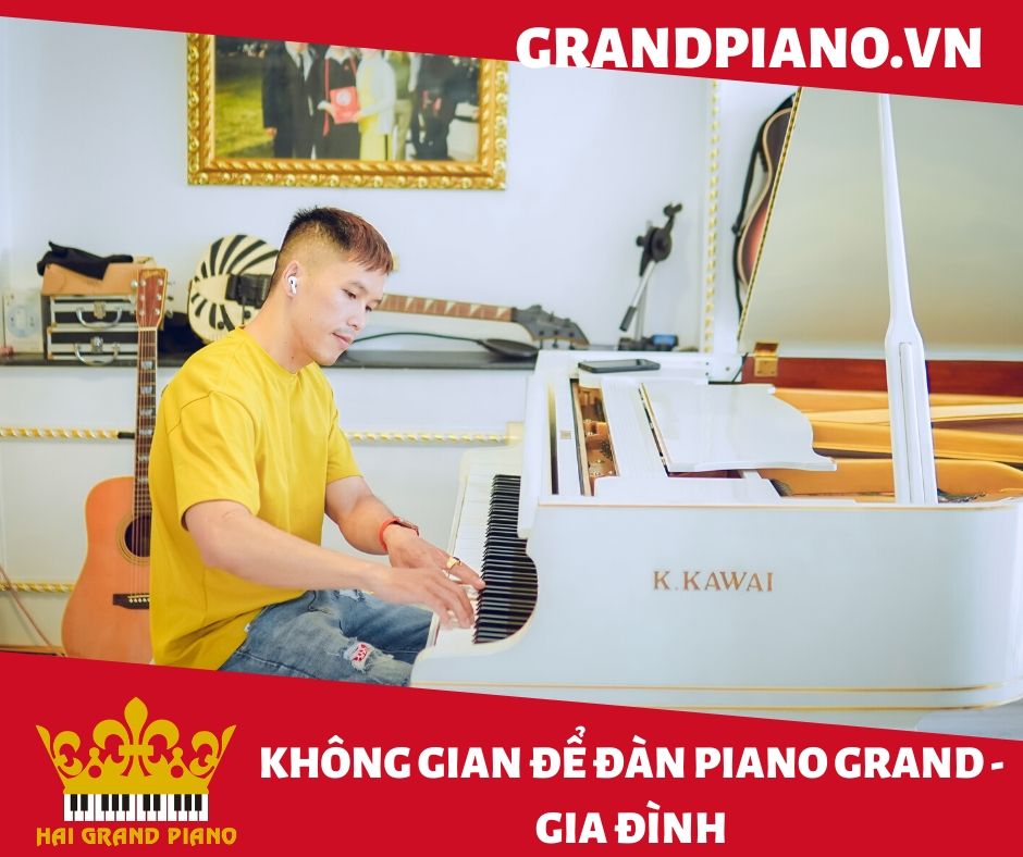 KHÔNG GIAN ĐỂ ĐÀN GRAND PIANO KAWAI | QUẬN BÌNH TÂN | HCM 