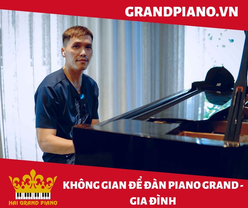 KHÔNG GIAN ĐỂ ĐÀN GRAND PIANO YAMAHA G3 | QUẬN 1 