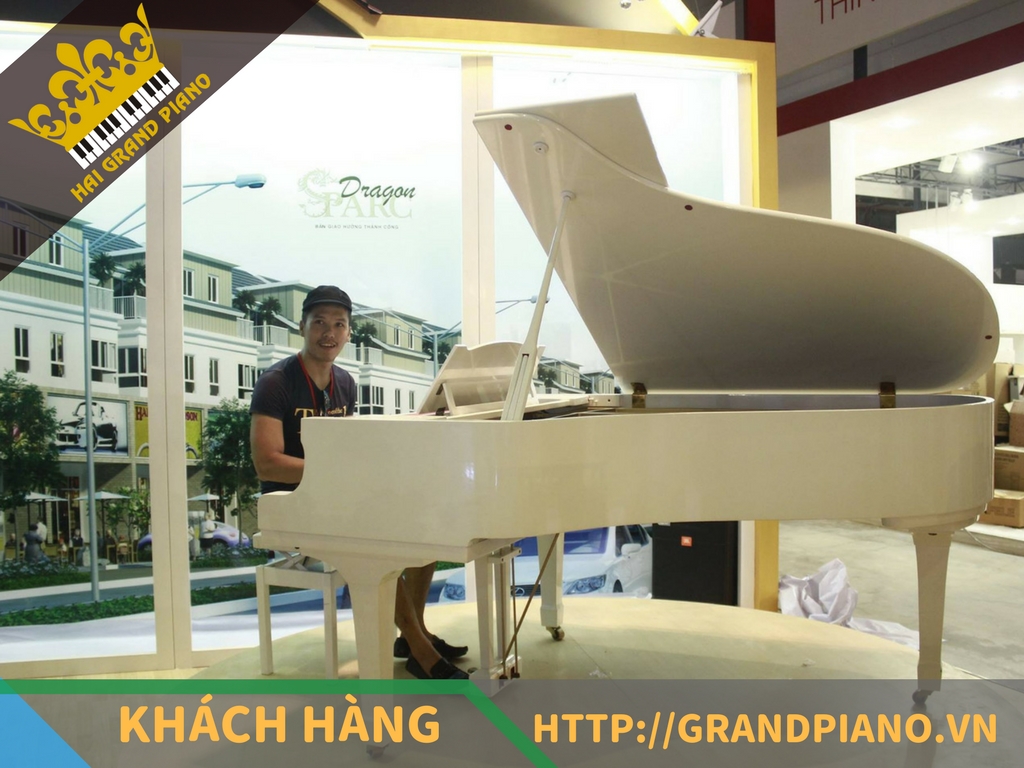 Dragon Parc - Đàn Grand Piano Yamaha G5D White 
