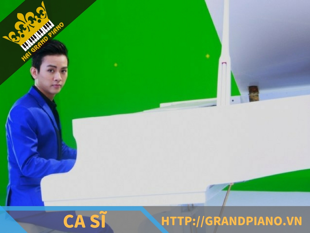 Ca Sĩ Hoài Lâm - Grand Piano Yamaha G3 White 