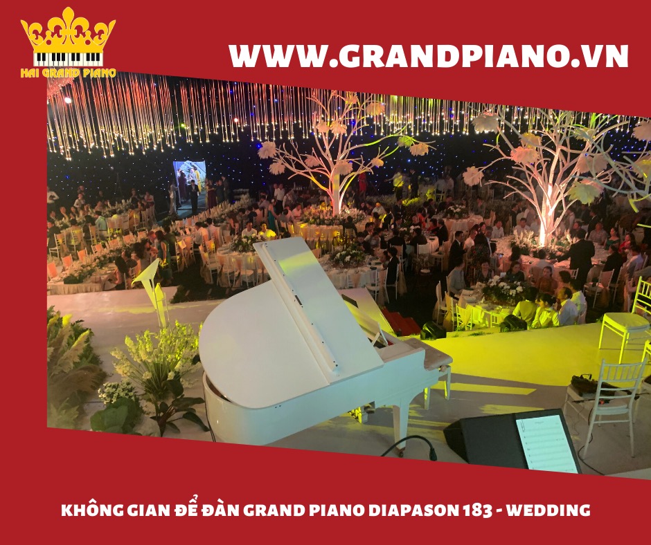 grand piano diapson 183 wedding
