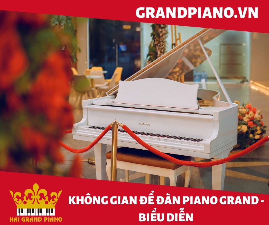 KHÔNG GIAN ĐỂ ĐÀN PIANO WHITE BIỂU DIỄN | EVENT 