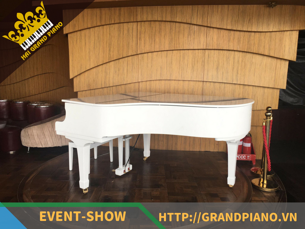 Chill Sky Bar - Đàn Grand Piano Yamaha G3 White Biểu Diễn