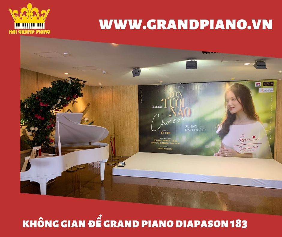 Không Gian Để Đàn Grand Piano Diapson 183 | Event Ra Mắt MV 