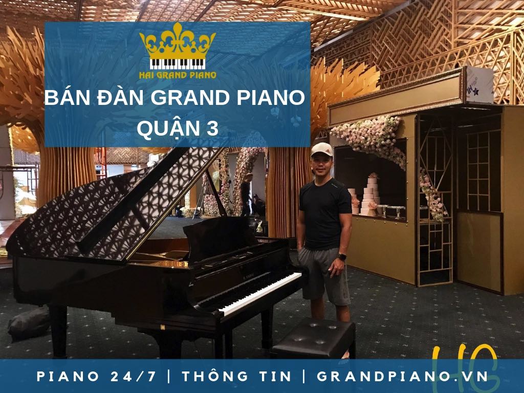 BÁN ĐÀN GRAND PIANO GIÁ RẺ QUẬN 3 - HẢI GRAND PIANO